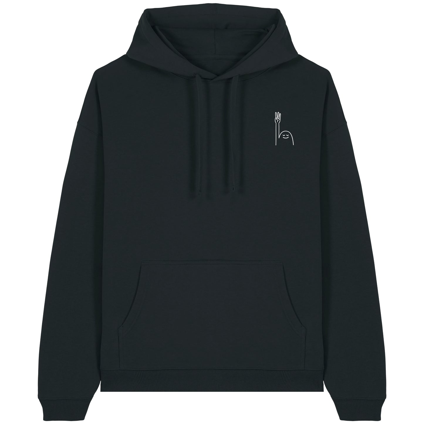 Hoodie Pfadi Gruß Dunkel