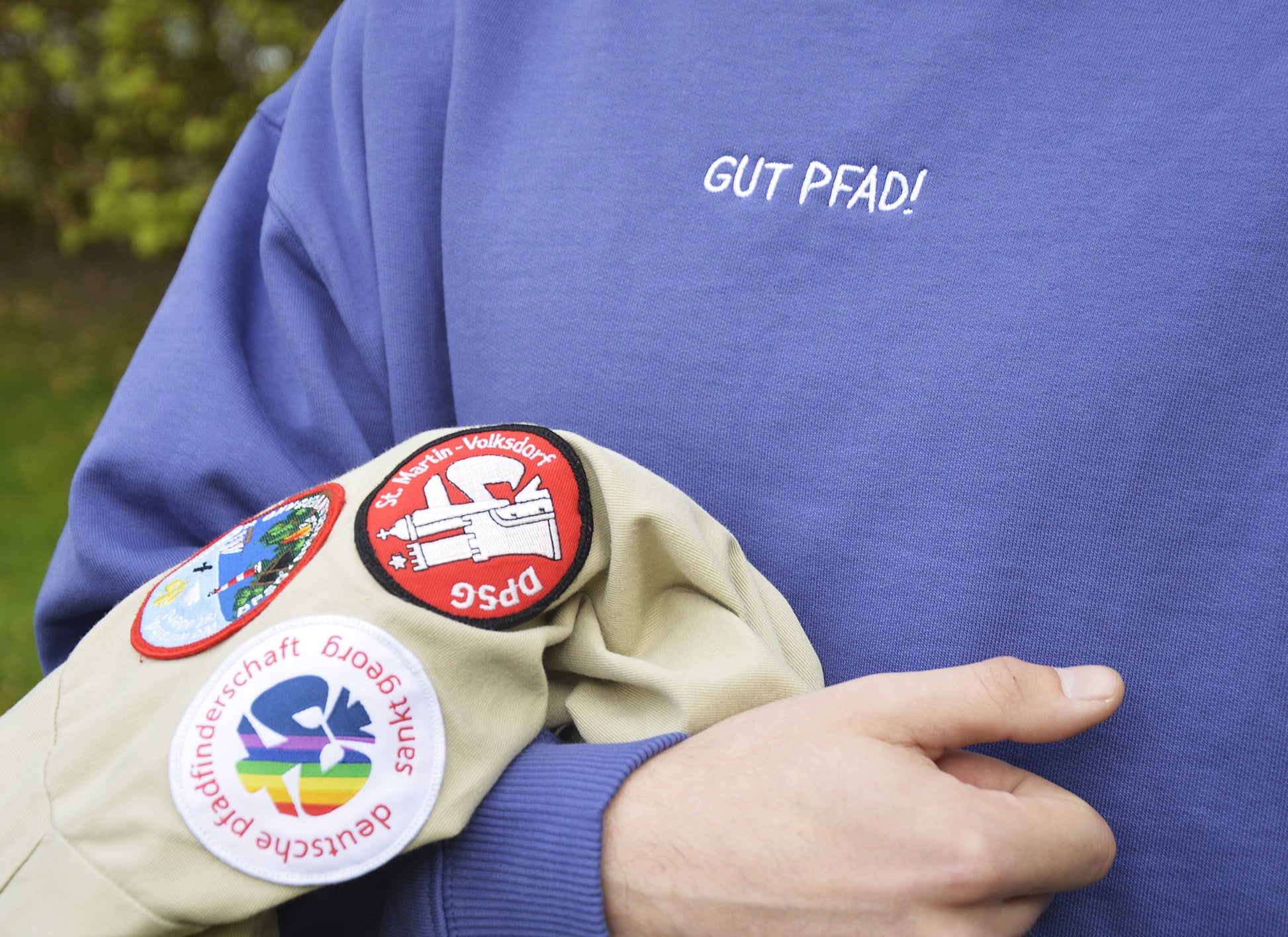 Produktfoto von Sweatshirt Gut Pfad Dunkel von Pfadi-Drip