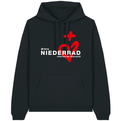 Stammes Hoodie Charles de Foucauld Frankfurt Logo groß
