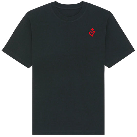 Stammes T-Shirt Charles de Foucauld Frankfurt Logo Stick