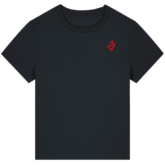 Stammes T-Shirt Charles de Foucauld Frankfurt Logo Stick