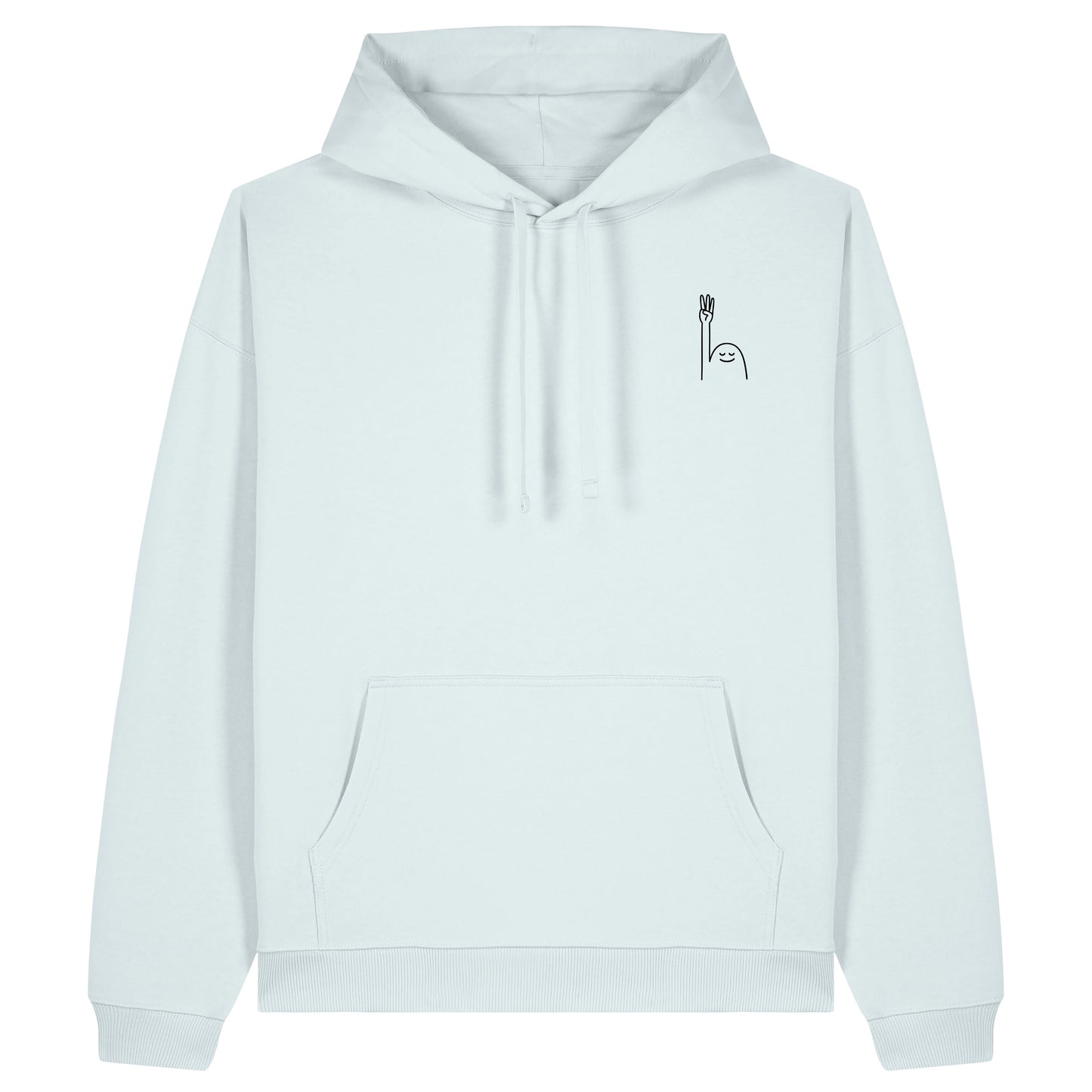 Hoodie Pfadi Gruß Hell