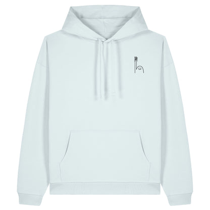 Hoodie Pfadi Gruß Hell