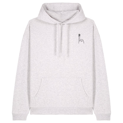 Hoodie Pfadi Gruß Hell