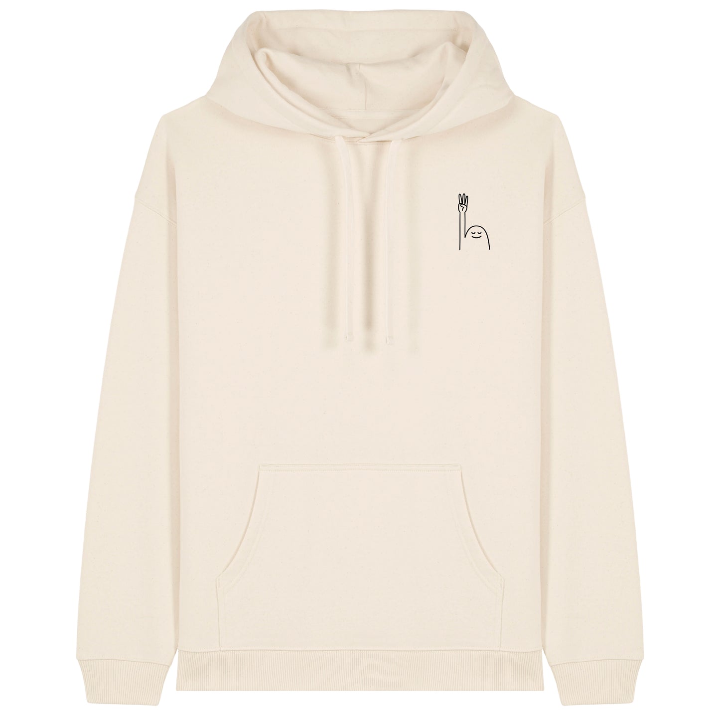 Hoodie Pfadi Gruß Hell