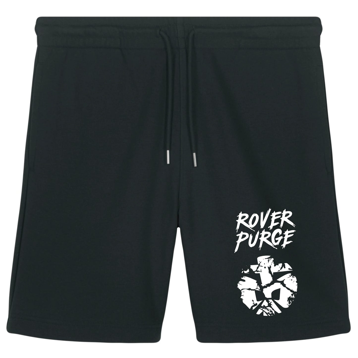Lager Shorts Rover Purge 26 Schriftzug Black