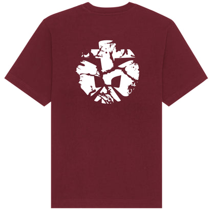 Lager T-Shirt Rover Purge 26 Dunkel Burgundy