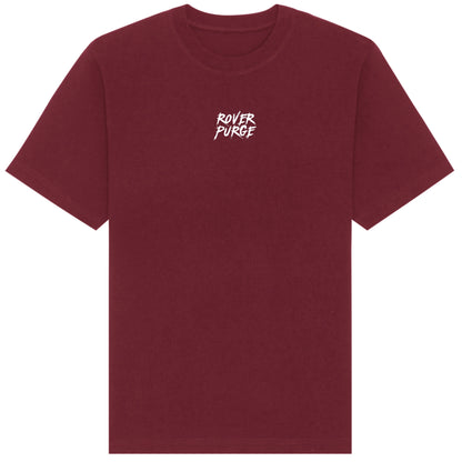 Lager T-Shirt Rover Purge 26 Dunkel Burgundy