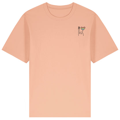 T-Shirt Pfadi Gruß Herz Hell